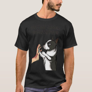 Boston Terrier Grandma Bostie Dog Mum Mother´s Day T-Shirt