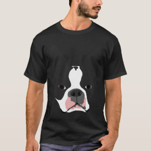 Boston Terrier Head 135 T-Shirt