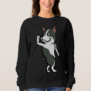 Boston Terrier Hype Dance Move Sweatshirt