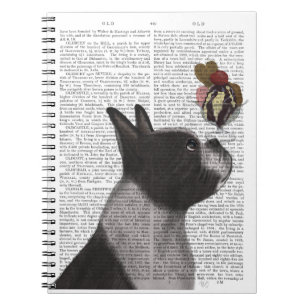 Boston Terrier Ice Cream Notebook