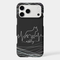 Boston Terrier is Heartbeat Cool Minimal Dog Love