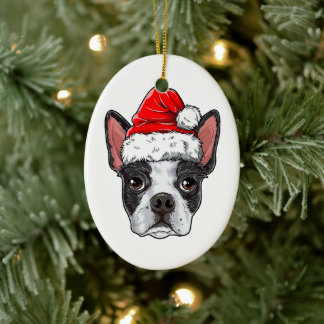 Boston Terrier Lover Ornament | Christmas Tree Déc