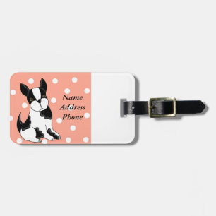 Boston Terrier Luggage Tag