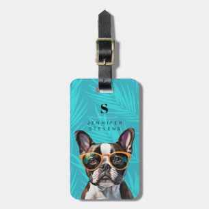 Boston Terrier Luggage Tags
