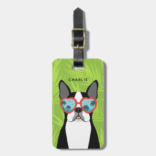 Boston Terrier Luggage Tags