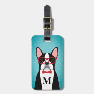 Boston Terrier Luggage Tags