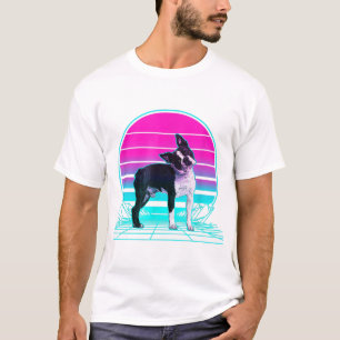 Boston Terrier mom, Boston Terrier dad, dog l T-Shirt