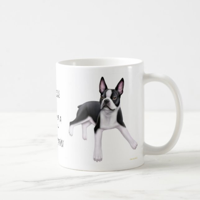Boston Terrier Mug (Right)