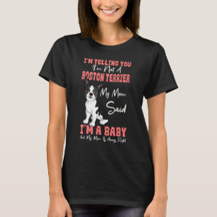 Boston Terrier Mum American Gentleman Dog Mother' T-Shirt