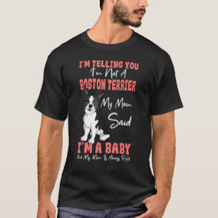 Boston Terrier Mum American Gentleman Dog Mother' T-Shirt