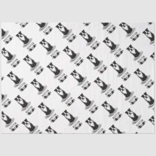 Boston Terrier Mum (black) - Cute dog Tissue Paper