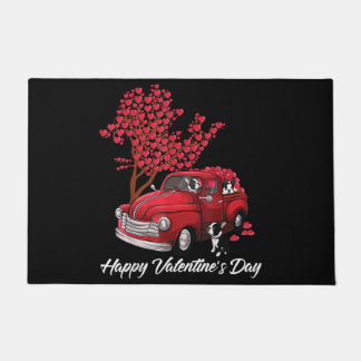 Boston Terrier mum, Boston Terrier dad, dog lover Doormat