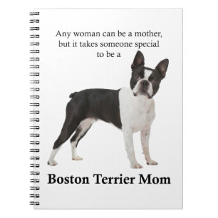 Boston Terrier Mum Notebook