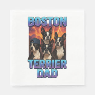 Boston Terrier Napkin