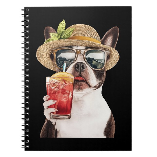 Boston Terrier Notebook (Front)