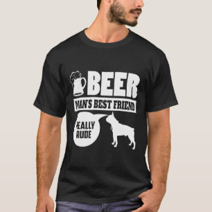 Boston Terrier Pet Dog Best Friend Quote T-Shirt