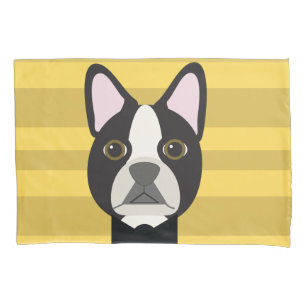 Boston Terrier Pillowcase