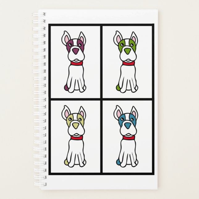 Boston Terrier Planner (Front)