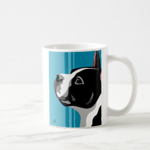 Boston Terrier Portrait Coffee Mug