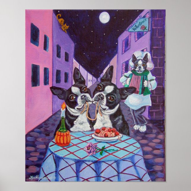 Boston Terrier Print (Front)