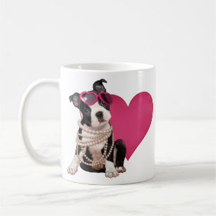 Boston Terrier Puppy Coffee Mug