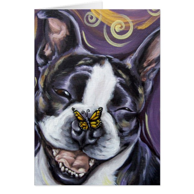 Boston Terrier Smile (Front)