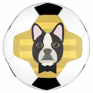 Boston Terrier Soccer Ball