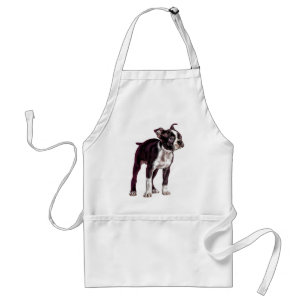 Boston Terrier Standard Apron