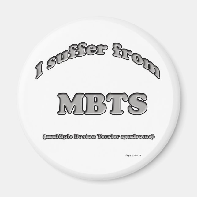 Boston Terrier Syndrome - Magnet (Front)