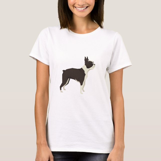 Boston Terrier T-Shirt (Front)
