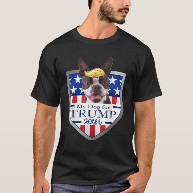 Boston Terrier T Shirt (Front)