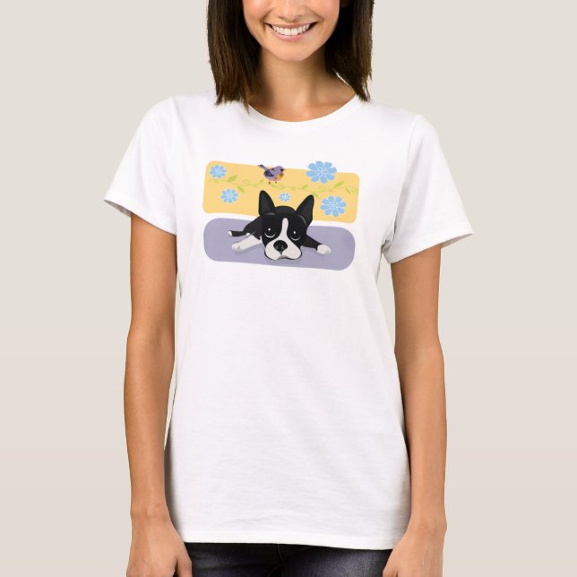 Boston Terrier T-Shirt (Front)
