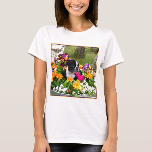 Boston Terrier T-Shirt (Front)
