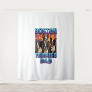 Boston Terrier Tapestry