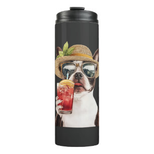 Boston Terrier Thermal Tumbler