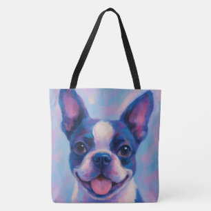 Boston Terrier Tote Bag