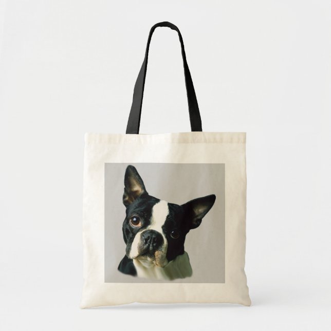 Boston Terrier Tote Bag (Front)