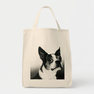 Boston Terrier Tote Bag - "Boston Style"