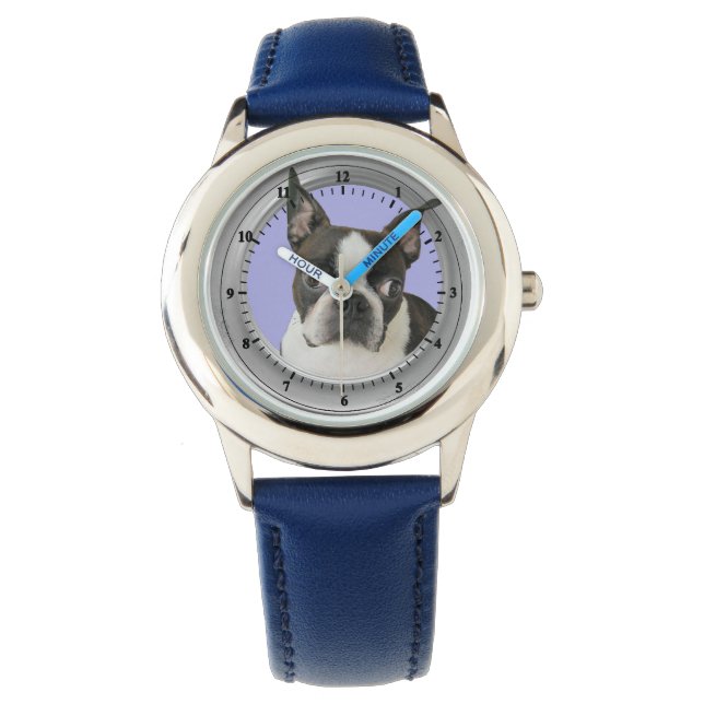 BOSTON TERRIER -WATCH WATCH (Front)