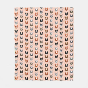 Boston Terriers blanket - cute boston dogs blanket