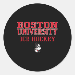 Boston Terriers Clic Team Ice Hockey - Neutral Bos Classic Round Sticker
