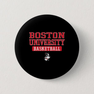 Boston Terriers Vintage Team Sketll - Neutral Bost 6 Cm Round Badge