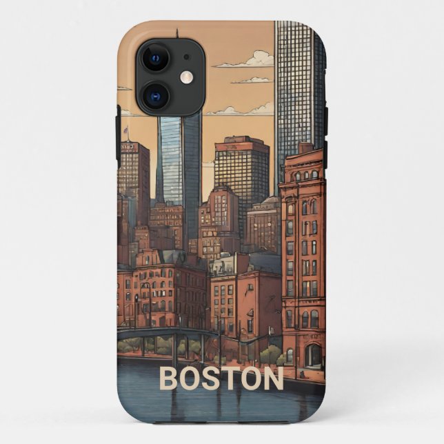 Boston Traveller A Delightful Gift Idea Case-Mate iPhone Case (Back)
