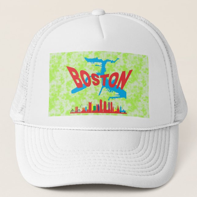 Boston Trucker Hat (Front)