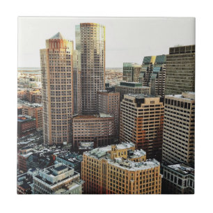 Boston view ceramic tile