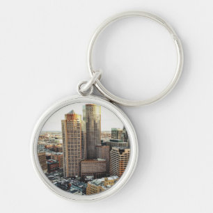 Boston view key ring