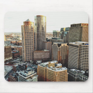 Boston view mouse pad