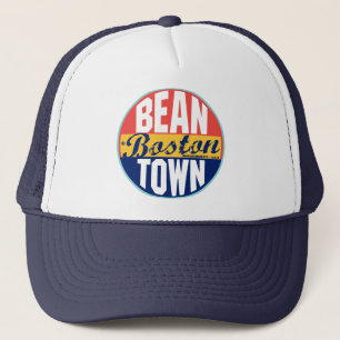 Boston Vintage Label Trucker Hat