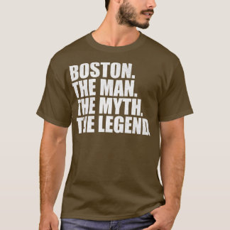 BostonBoston Name Boston given name T-Shirt