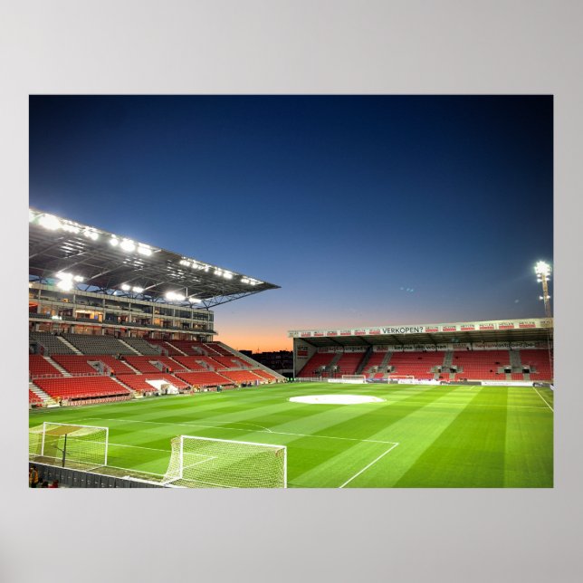 Bosuil Stadion - Royal Antwerp FC - Zonsondergang Poster (Front)